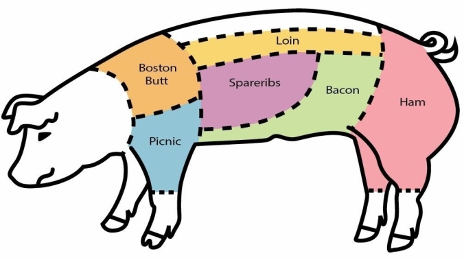 Pork cuts 3